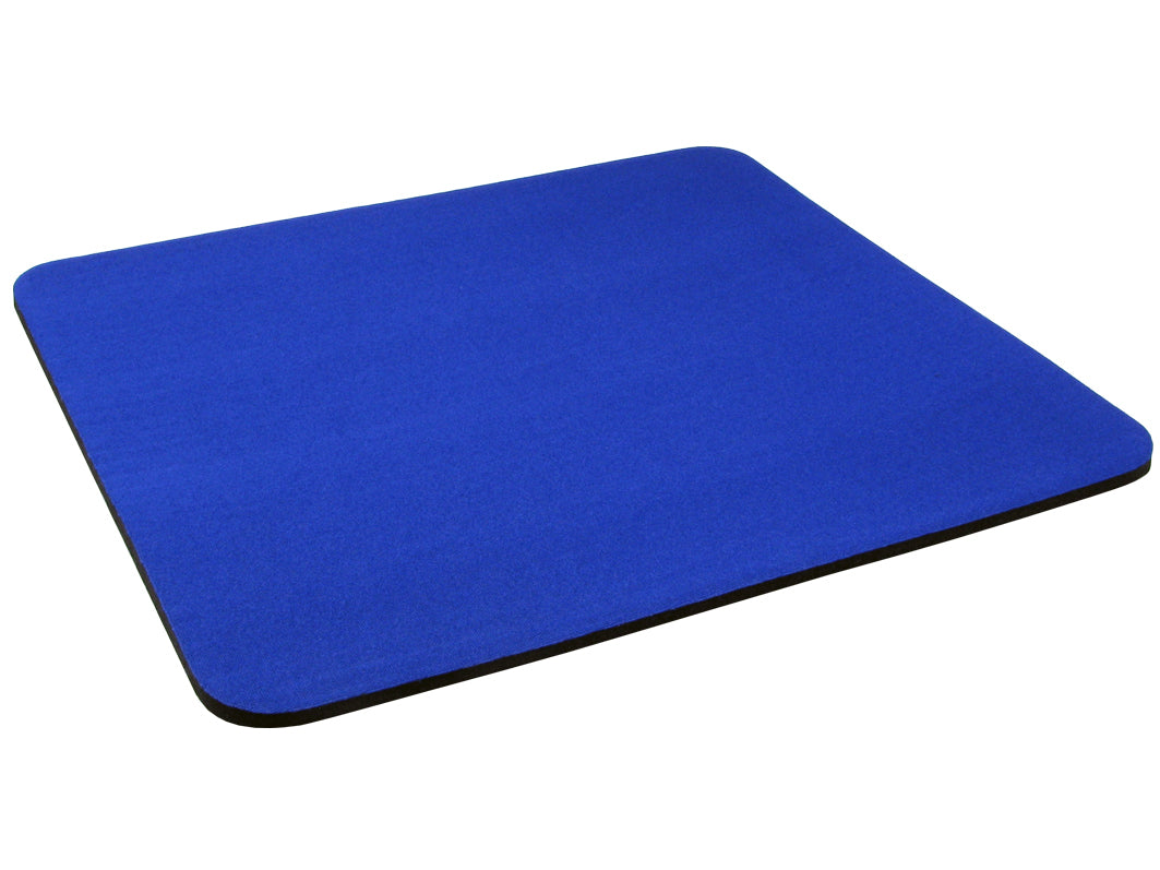 Cables Direct DARK BLUE MOUSE MAT 6MM CLOTH&RUBBER  - Data Input Devices - Cables Direct