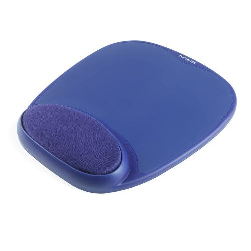 Kensington Foam Mouse Pad with Integrated Wrist Support - Blue  - Data Input Devices - Kensington