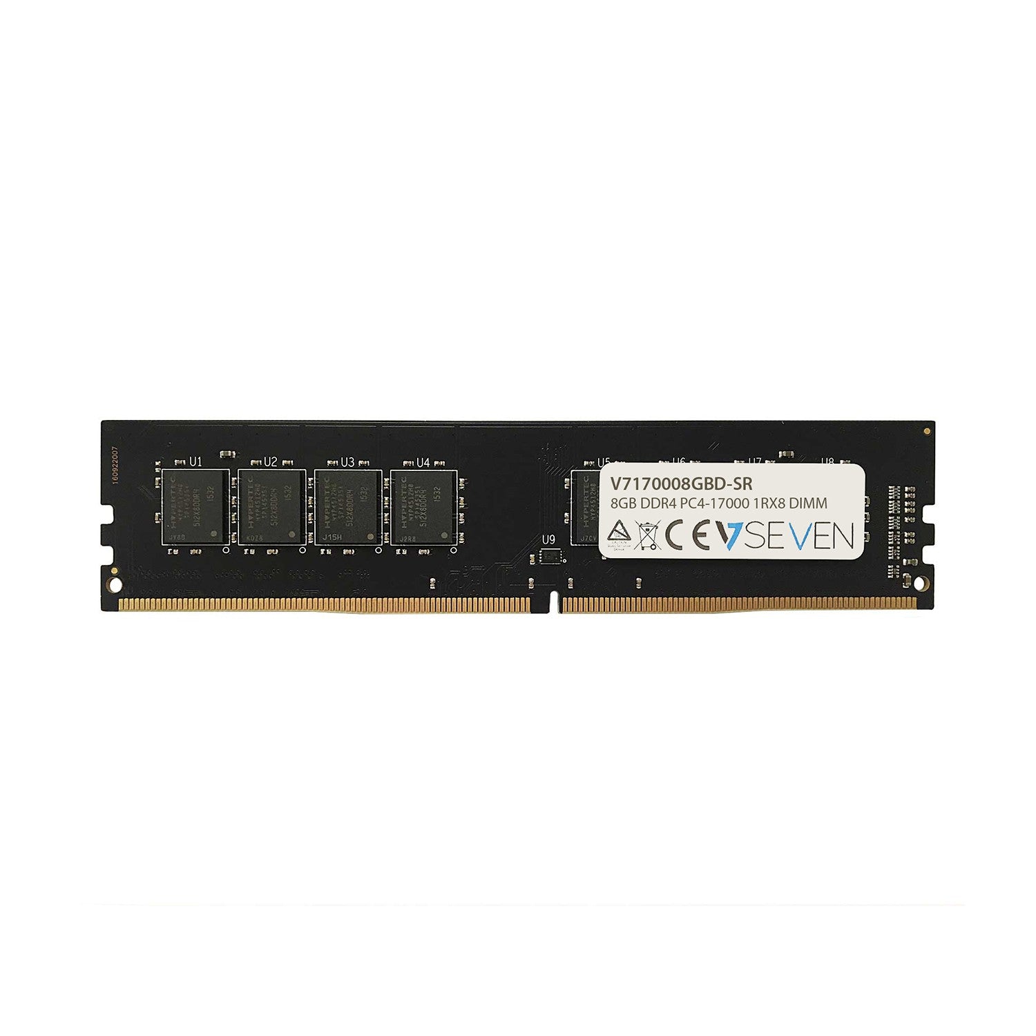 V7 8GB DDR4 PC4-17000 - 2133MHz DIMM Desktop Memory Module - V7170008GBD-SR