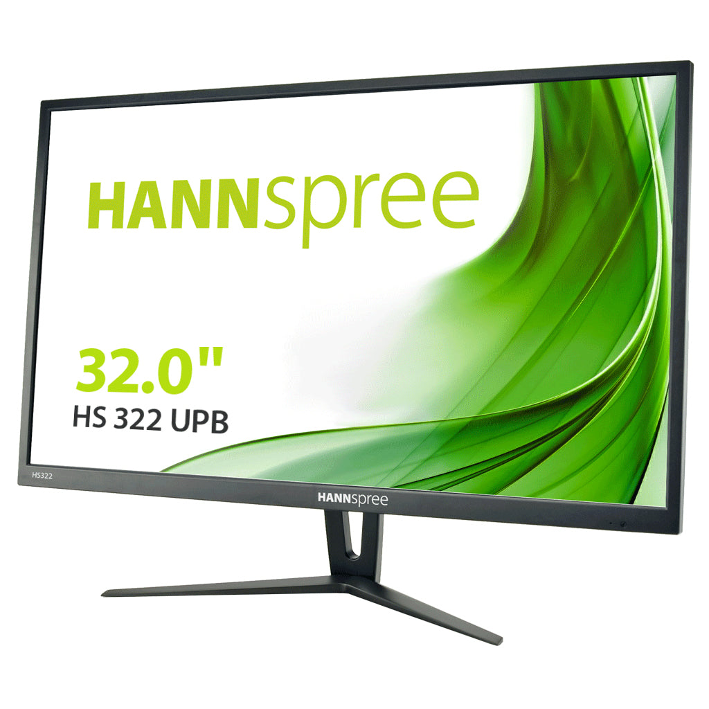 Hannspree HS 322 UPB 81.3 cm (32") 2560 x 1440 pixels Quad HD LED Black