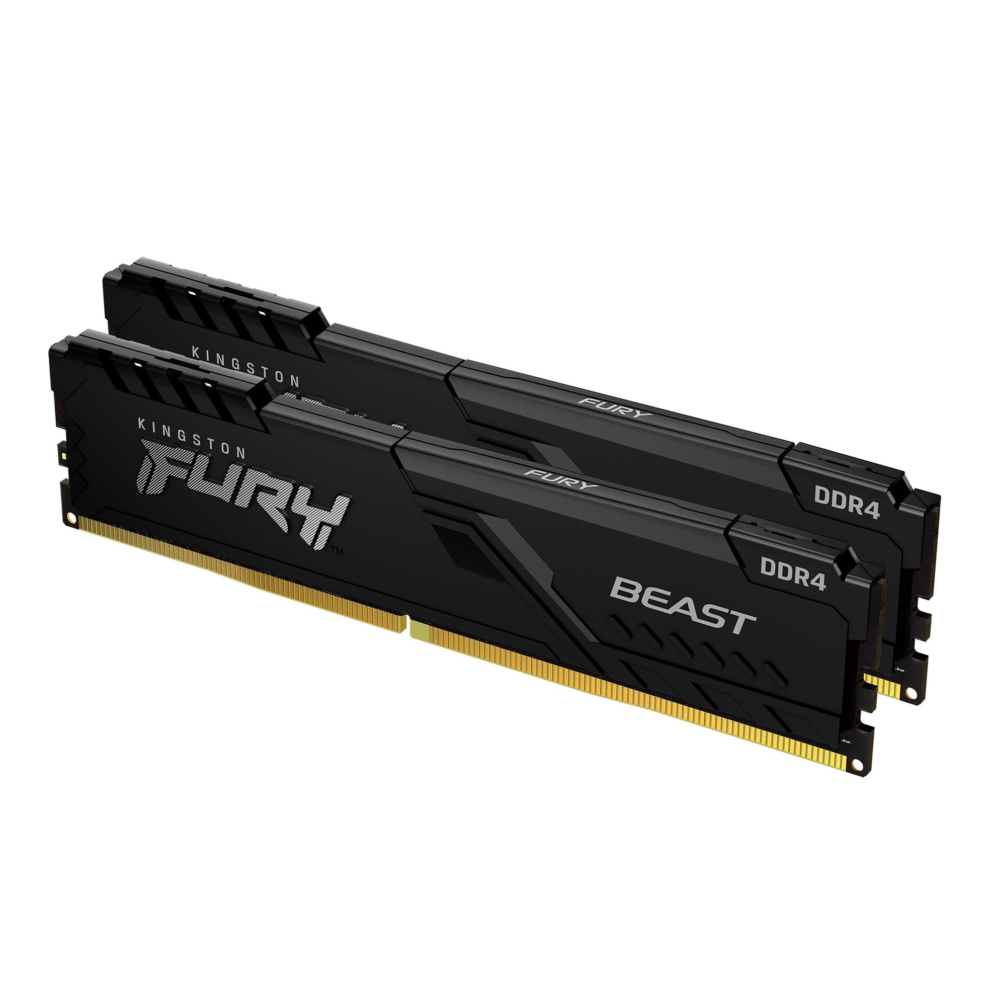 Kingston Technology FURY 64GB 3600MT/s DDR4 CL18 DIMM (Kit of 2) Beast Black  - Computer Components - Kingston Technology