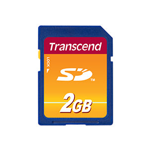 Transcend SD Card Secure Digital 2GB