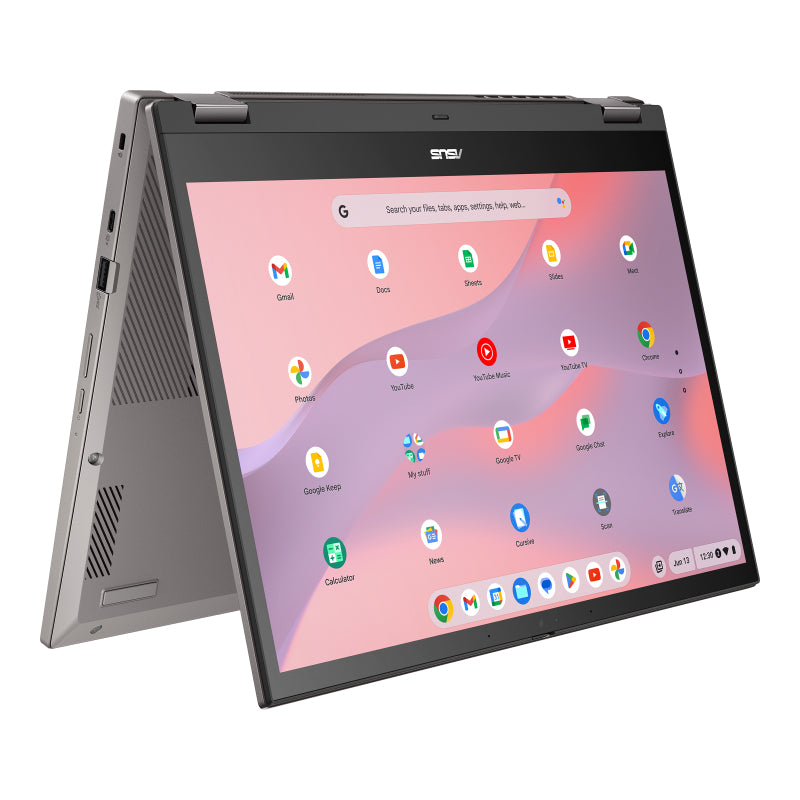 ASUS Chromebook CX34 Flip CB3401FBA-LZ0101 35.6 cm (14") Touchscreen WUXGA Intel® Core™ i7 i7-1255U 8 GB LPDDR4x-SDRAM 512 GB SSD Wi-Fi 6E (802.11ax) ChromeOS Grey