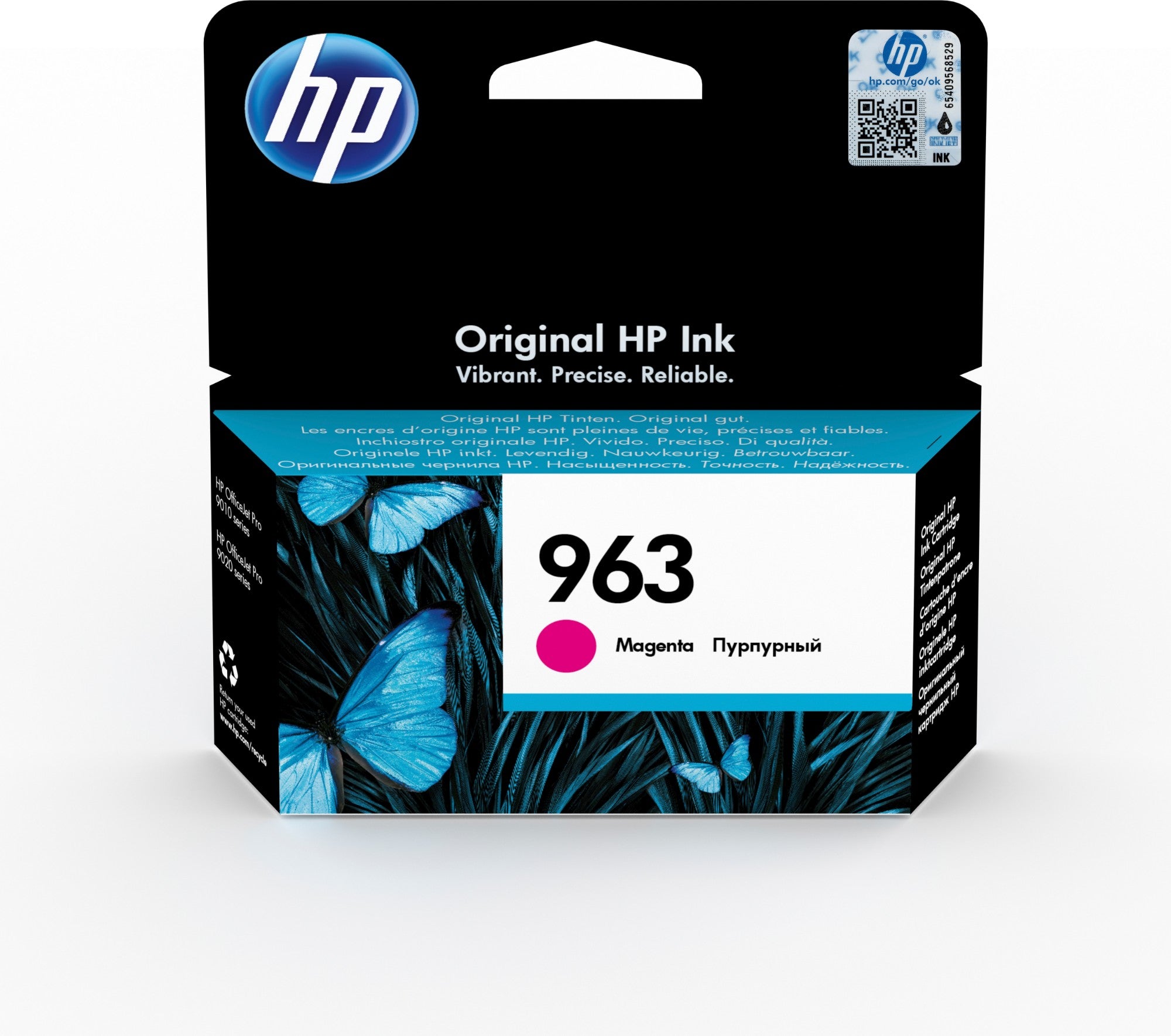 HP 3JA24AE/963 Ink cartridge magenta, 700 pages 10.77ml for HP OJ Pro 9010/e/9020/9020 e