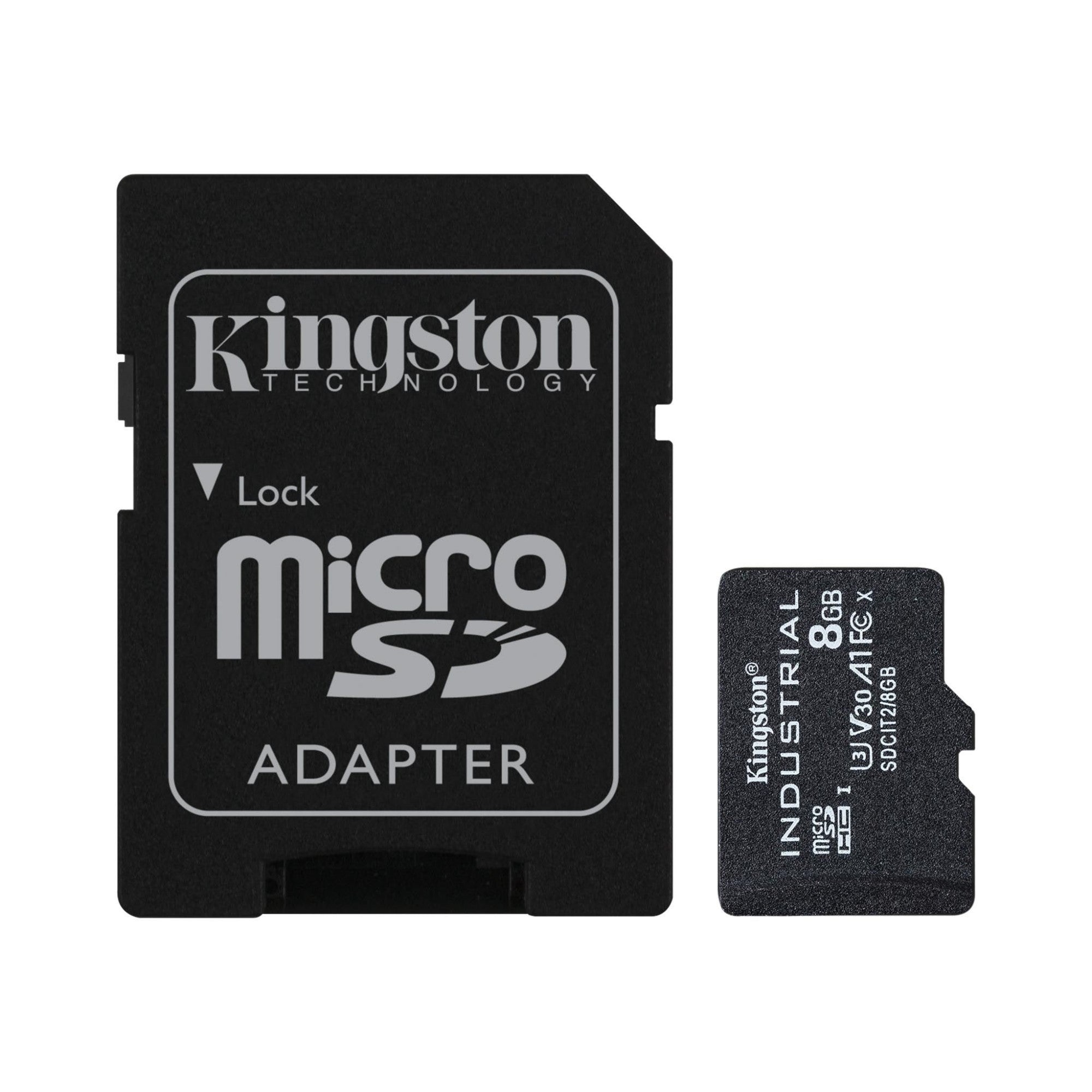 Kingston Technology Industrial 8 GB MicroSDHC UHS-I Class 10  - Data Storage - Kingston Technology