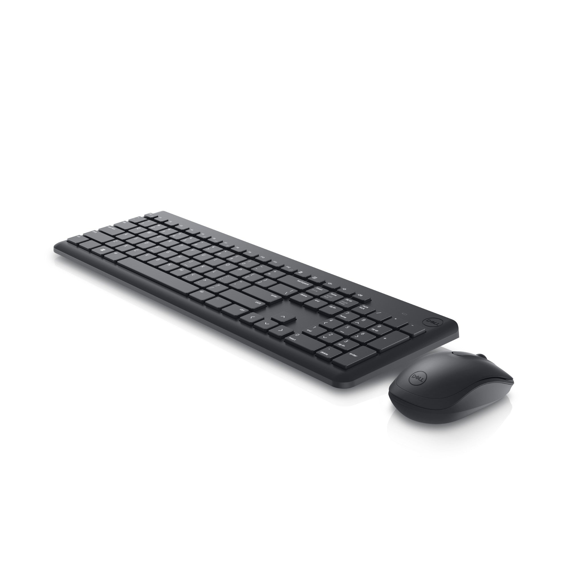 DELL KM3322W keyboard Mouse included Office RF Wireless QWERTY UK International Black  - Data Input Devices - DELL