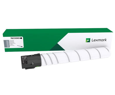 Lexmark 76C00K0 Toner-kit black, 18.5K pages ISO/IEC 19752 for Lexmark CS 920/923/CX 920