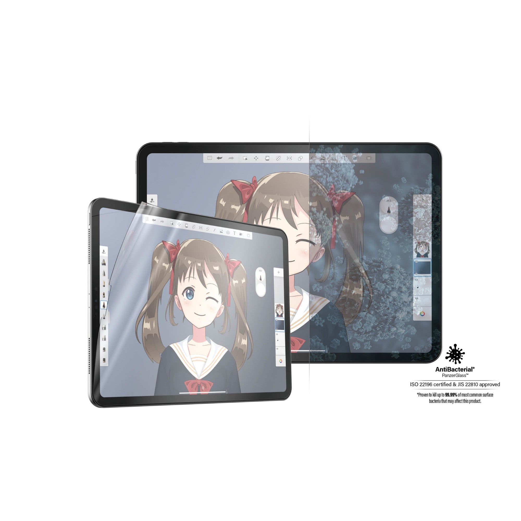 PanzerGlass ™ GraphicPaper® Apple iPad Pro 11″ & iPad Air (2020/2022) - Paper Feel | Screen Protector Glass