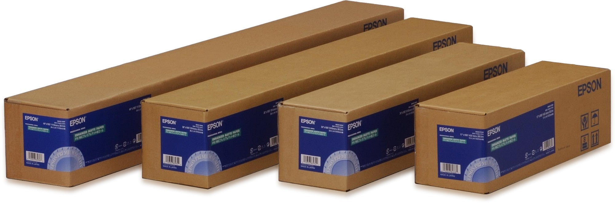 Epson Enhanced Matte Paper Roll, 17" x 30,5 m, 189g/m²  - Printers & Scanners - Epson