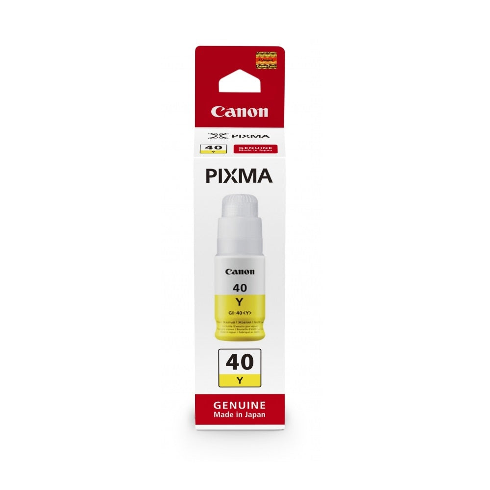 Canon 3402C001/GI-40Y Ink bottle yellow, 7.7K pages 70ml for Canon Pixma G 5040/GM 2040