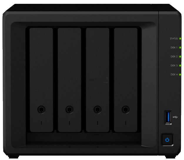 Synology DiskStation DS423+ NAS/storage server Rack (8U) Ethernet LAN Black J4125  - Data Storage - Synology