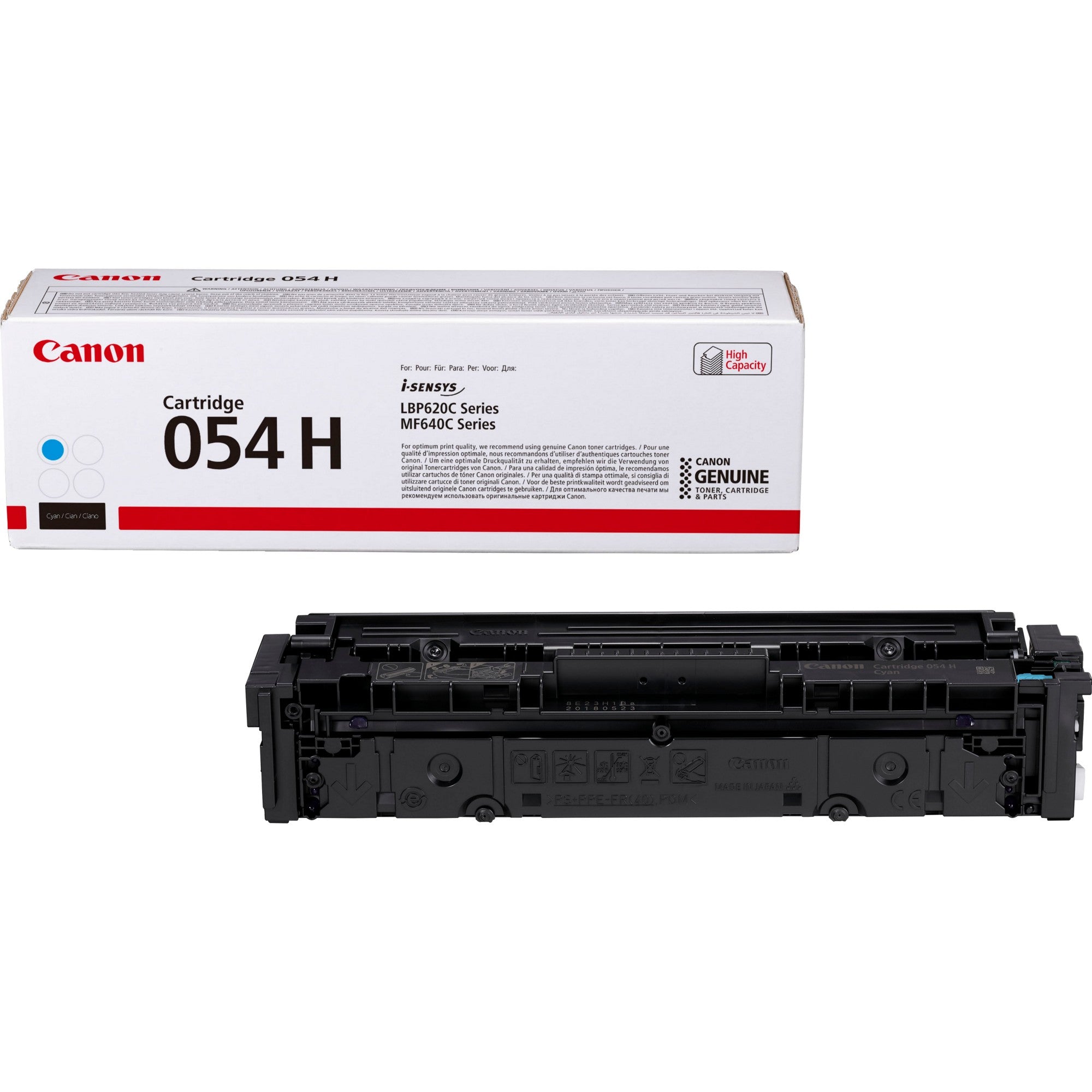 Canon 3027C002/054H Toner cartridge cyan, 2.3K pages ISO/IEC 19752 for Canon LBP-640  - Printers & Scanners - Canon