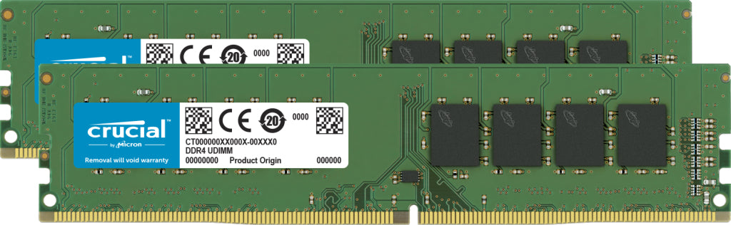 Crucial CT2K16G4DFRA32A memory module 32 GB 2 x 16 GB DDR4 3200 MHz