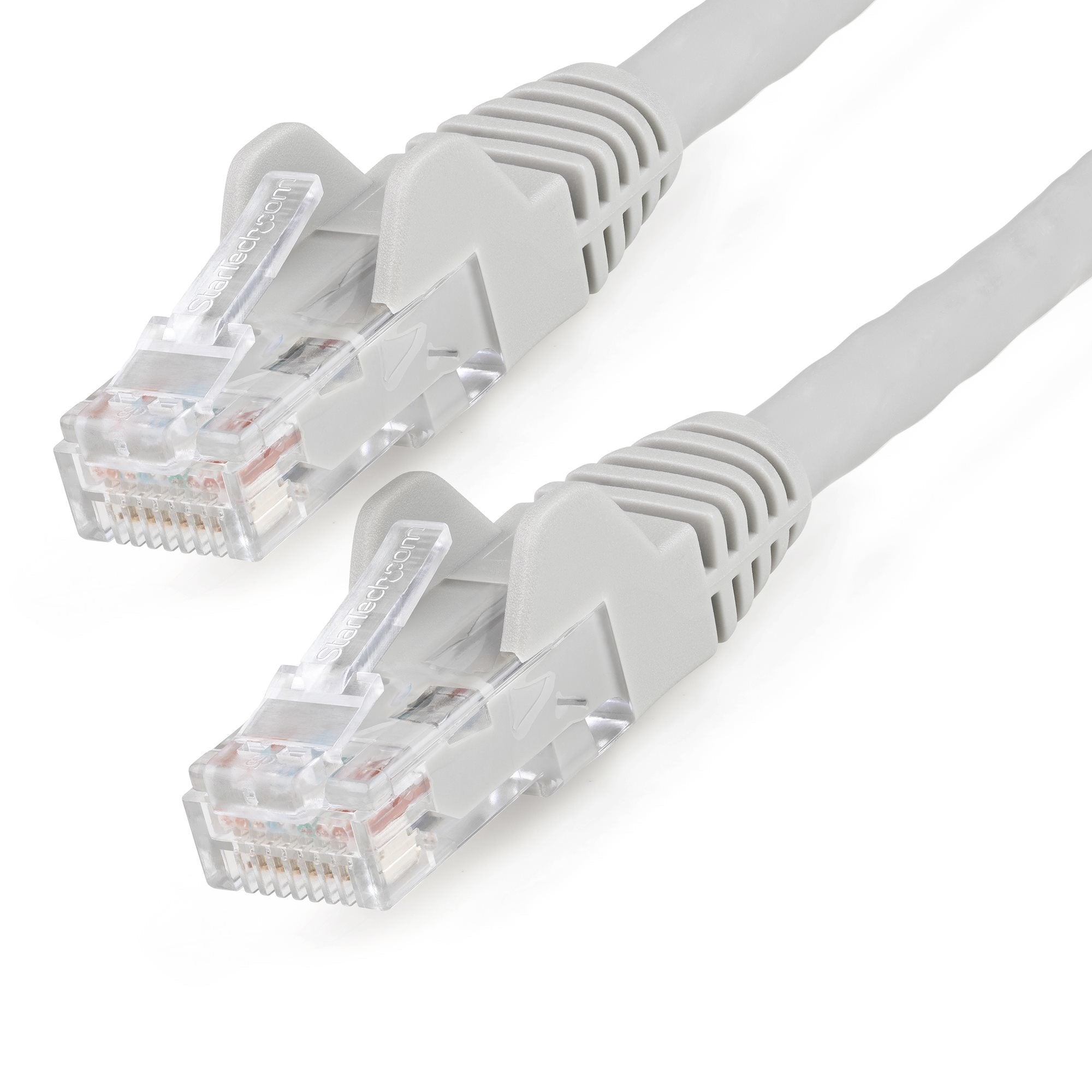 StarTech.com 1m CAT6 Ethernet Cable - LSZH (Low Smoke Zero Halogen) - 10 Gigabit 650MHz 100W PoE RJ45 10GbE UTP Network Patch Cord Snagless with Strain Relief - Grey, CAT 6, ETL Verified, 24AWG