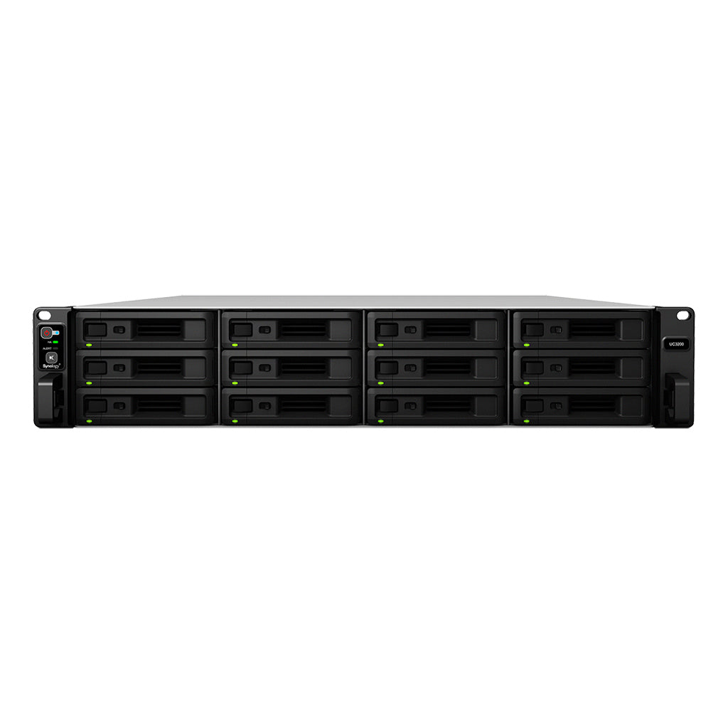 Synology Unified Controller UC3200 SAN Rack (2U) Ethernet LAN Black, Grey D-1521