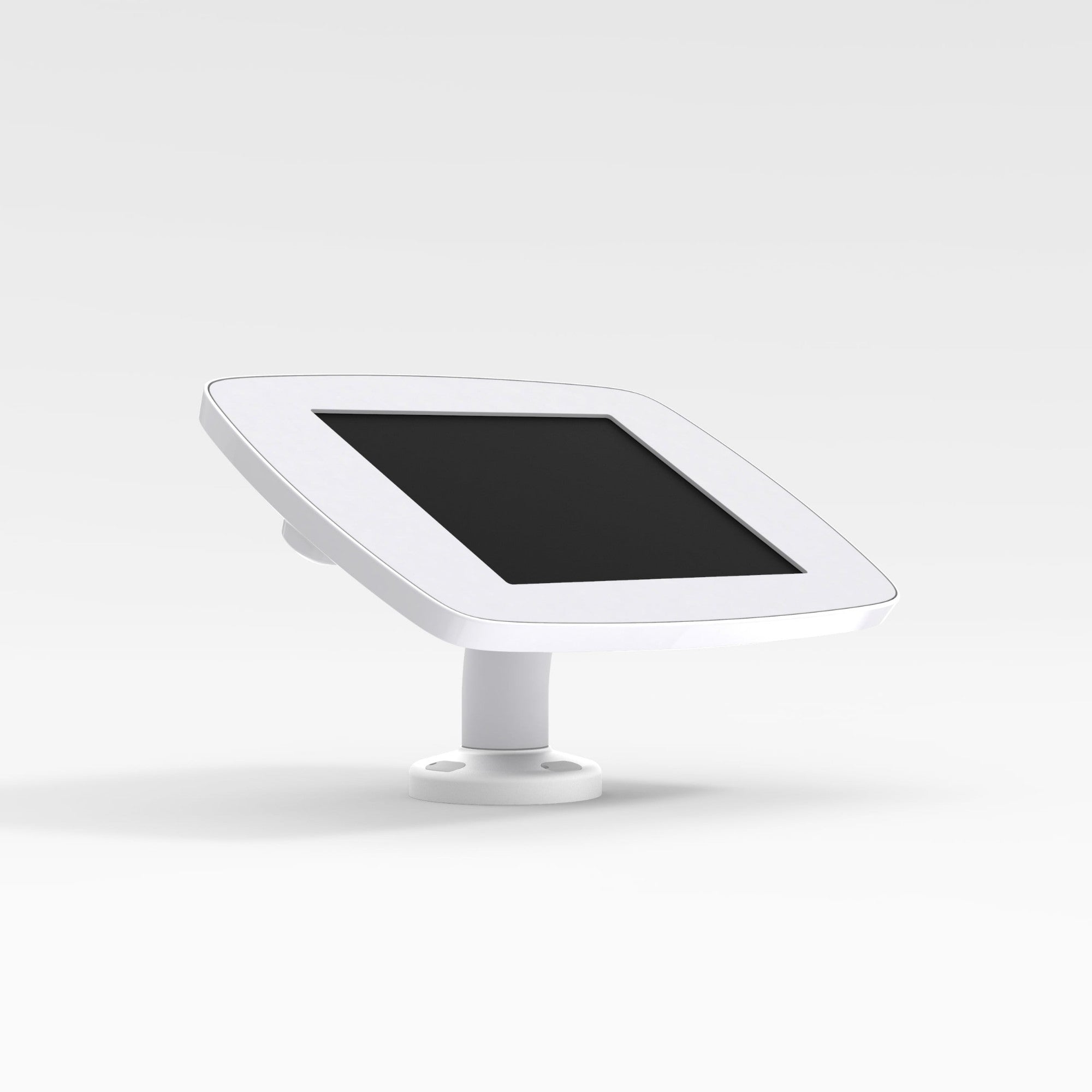 Bouncepad Swivel Desk | Apple iPad Mini 1/2/3 Gen 7.9 (2012 - 2014) | White | Exposed Front Camera and Home Button |  - Computers - BOUNCEPAD