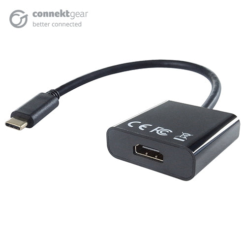 USB 3.1 Type C to HDMI Active 4K Adapter - Male to Female - Thunderbolt and DP Compatible