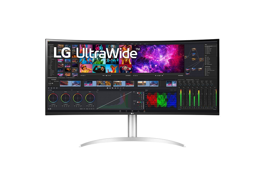 LG 40WP95CP-W computer monitor 100.8 cm (39.7") 5120 x 2160 pixels 5K Ultra HD LED Yellow
