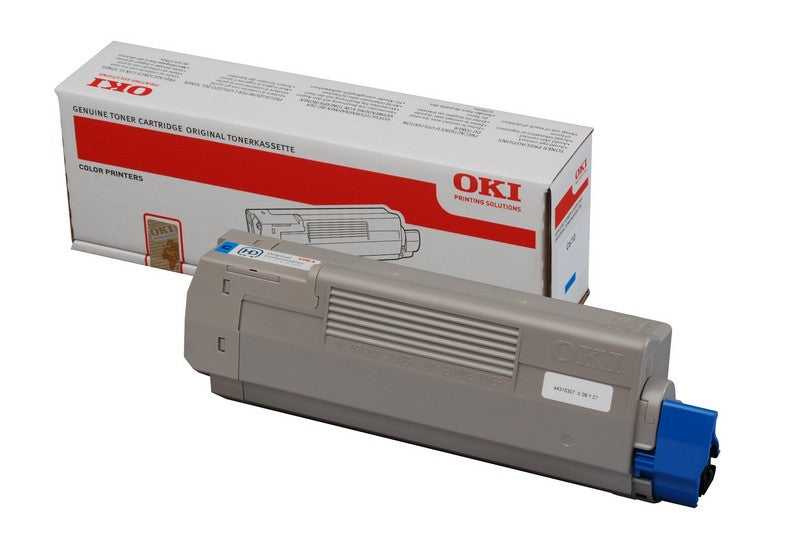 OKI 44315307 Toner-kit cyan, 6K pages ISO/IEC 19798 for OKI C 610  - Printers & Scanners - OKI