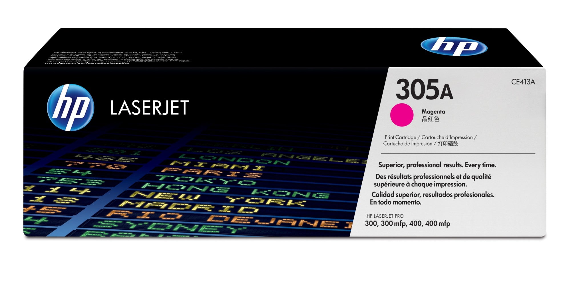 HP CE413A/305A Toner cartridge magenta, 2.6K pages ISO/IEC 19798 for HP LaserJet M 375  - Printers & Scanners - HP