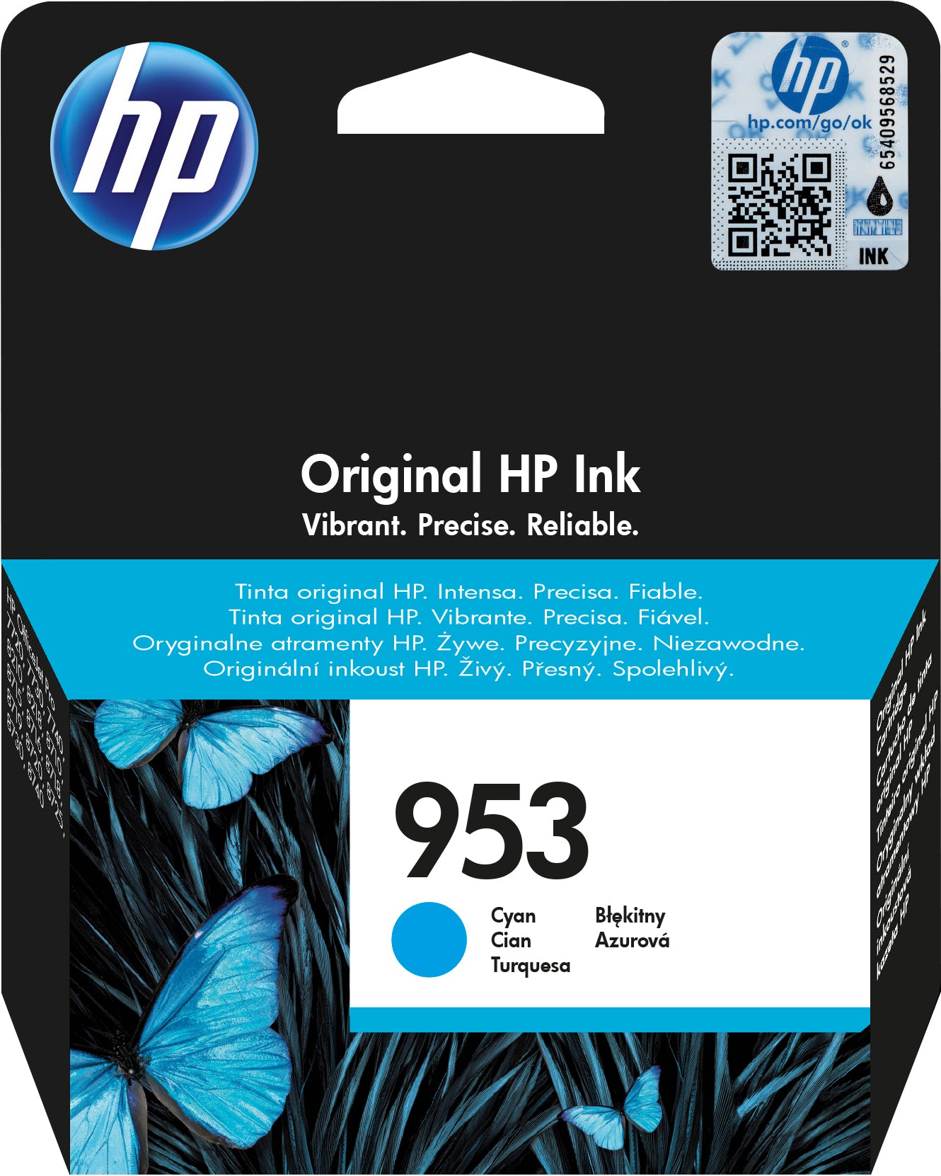 HP F6U12AE/953 Ink cartridge cyan, 630 pages 9ml for HP OfficeJet Pro 7700/8210/8710  - Printers & Scanners - HP