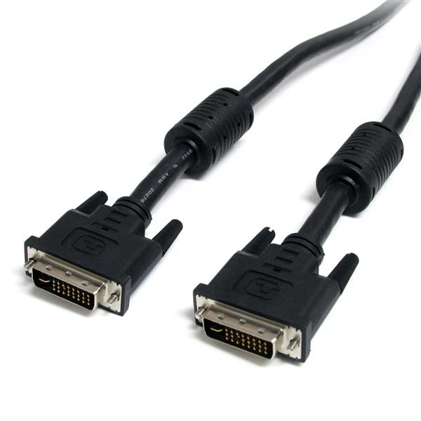 StarTech.com 15 ft DVI-I Dual Link Digital Analog Monitor Cable M/M