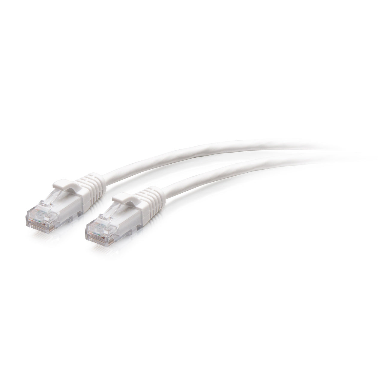 1.5m Cat6a Snagless Unshielded (UTP) Slim Ethernet Patch Cable - White