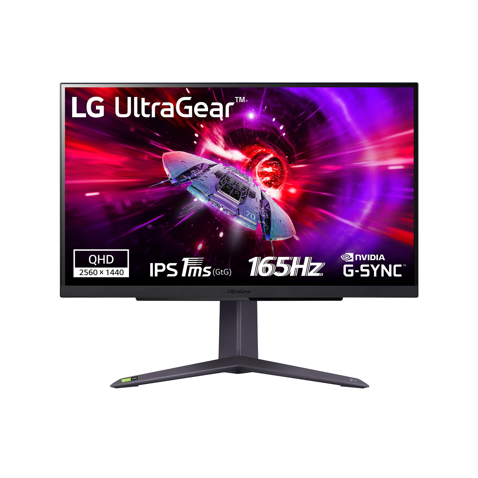 LG 27GR75Q-B computer monitor 68.6 cm (27") 2560 x 1440 pixels Quad HD Black