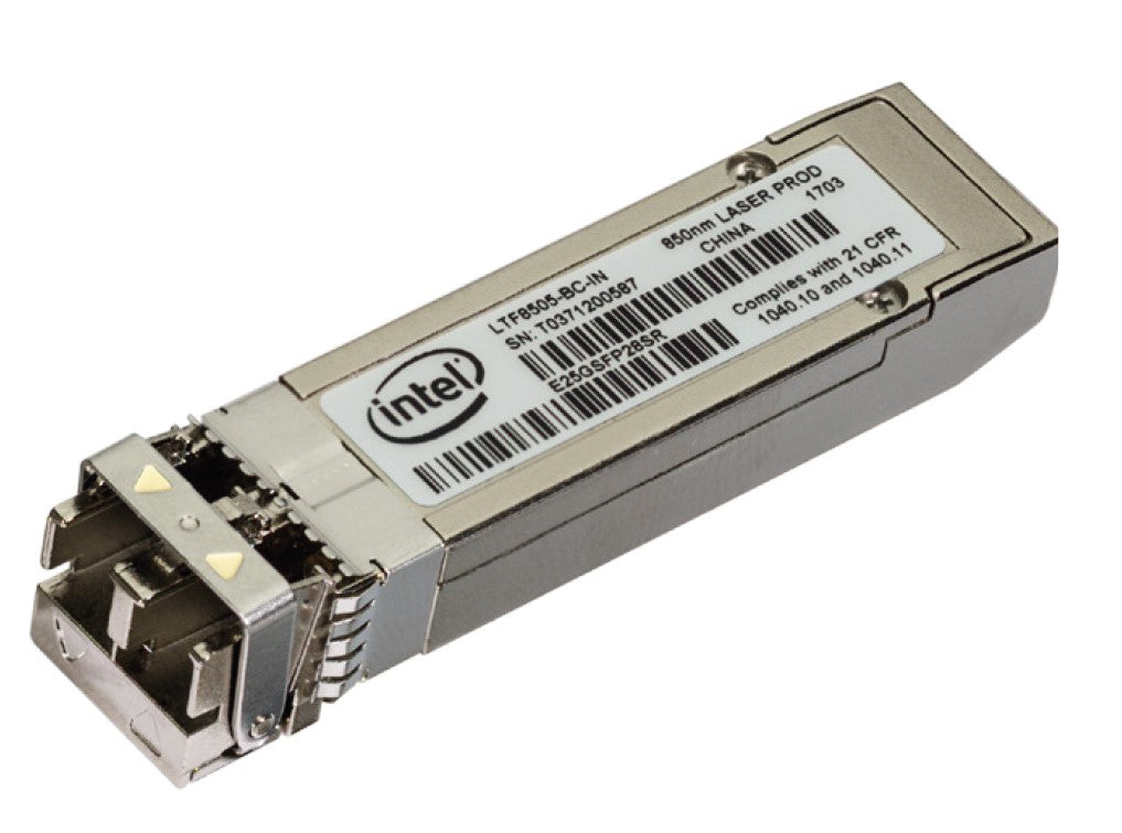 Intel E25GSFP28SR network transceiver module Fiber optic 25000 Mbit/s SFP28 850 nm  - Networking - Intel