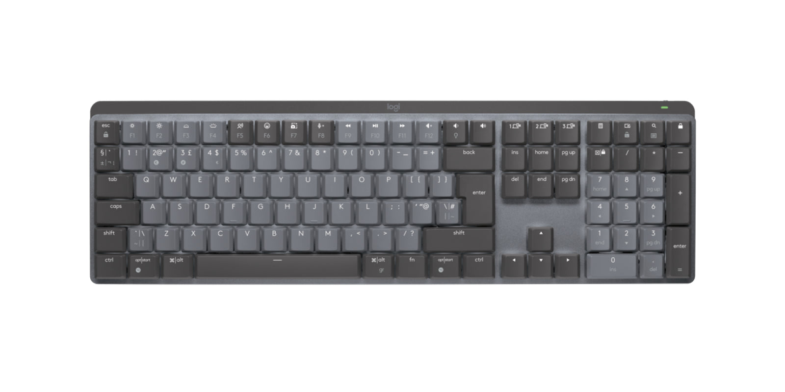 Logitech MX Mechanical Wireless Illuminated Performance Keyboard  - Data Input Devices - Logitech