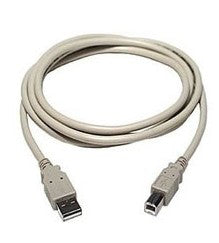 Cables Direct 5 m, USB/USB, M/M USB cable USB 2.0 USB A USB B White  - Computer Cables - Cables Direct