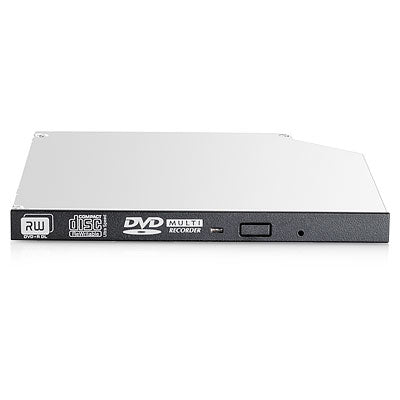 HPE 9.5mm SATA DVD-RW JackBlack Gen9 Optical Drive optical disc drive Internal DVD Super Multi DL Black, Grey  - Data Storage - HPE