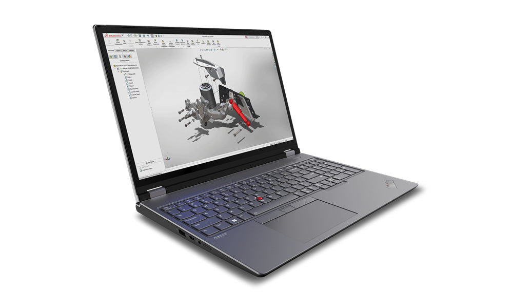 Lenovo ThinkPad P16 Gen 2 Intel® Core™ i9 i9-13980HX Mobile workstation 40.6 cm (16") WQXGA 32 GB DDR5-SDRAM 1 TB SSD Wi-Fi 6E (802.11ax) Windows 11 Pro Black  - Computers - Lenovo