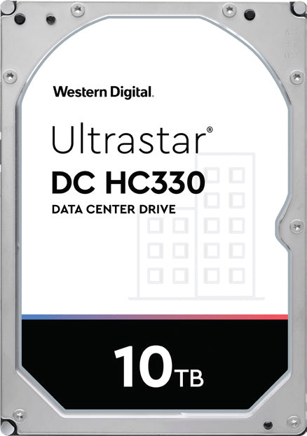 Western Digital Ultrastar DC HC330 internal hard drive 10 TB 7200 RPM 256 MB 3.5" SAS  - Data Storage - Western Digital