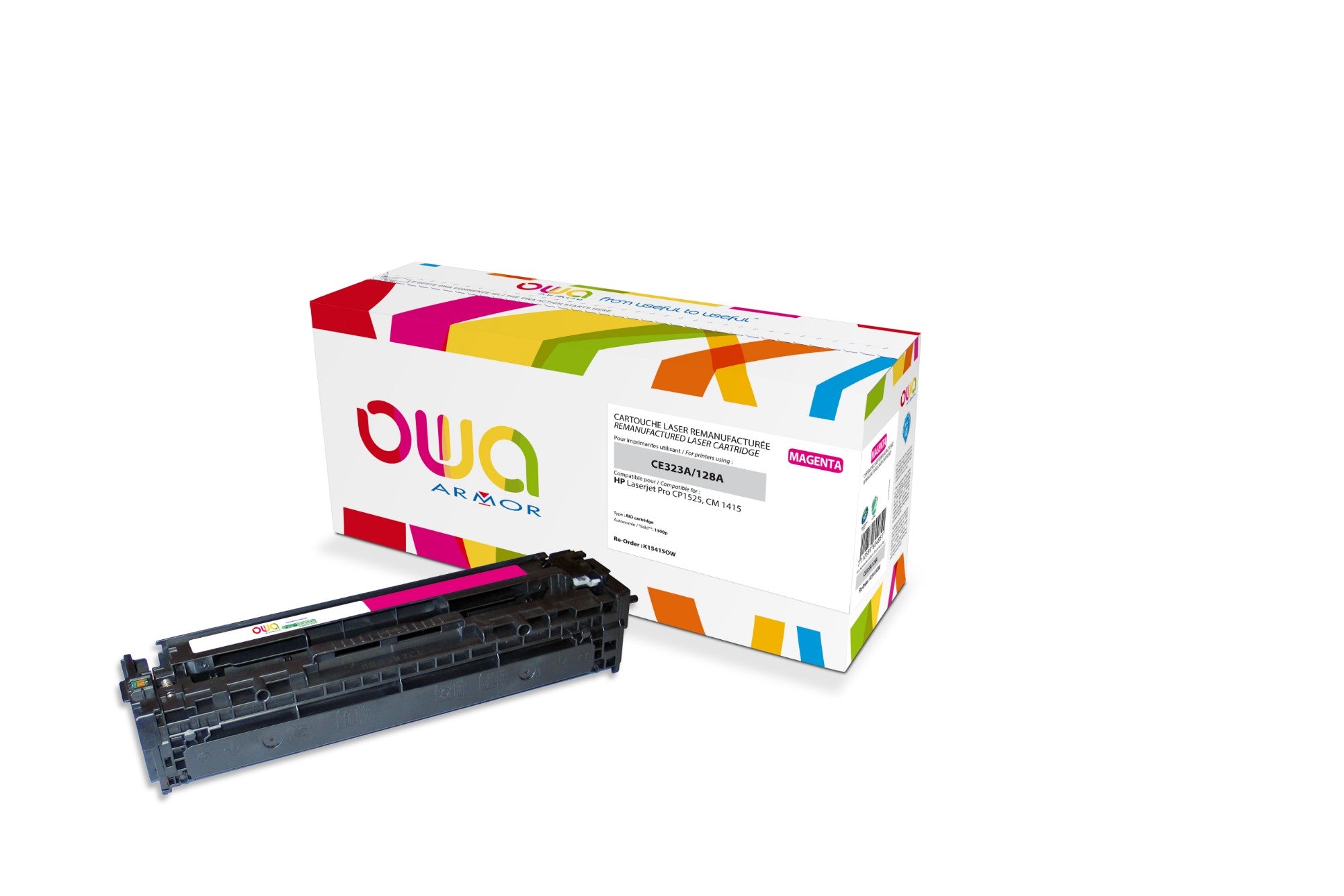 Armor K15415OW toner cartridge 1 pc(s) Magenta  - Printers & Scanners - Armor