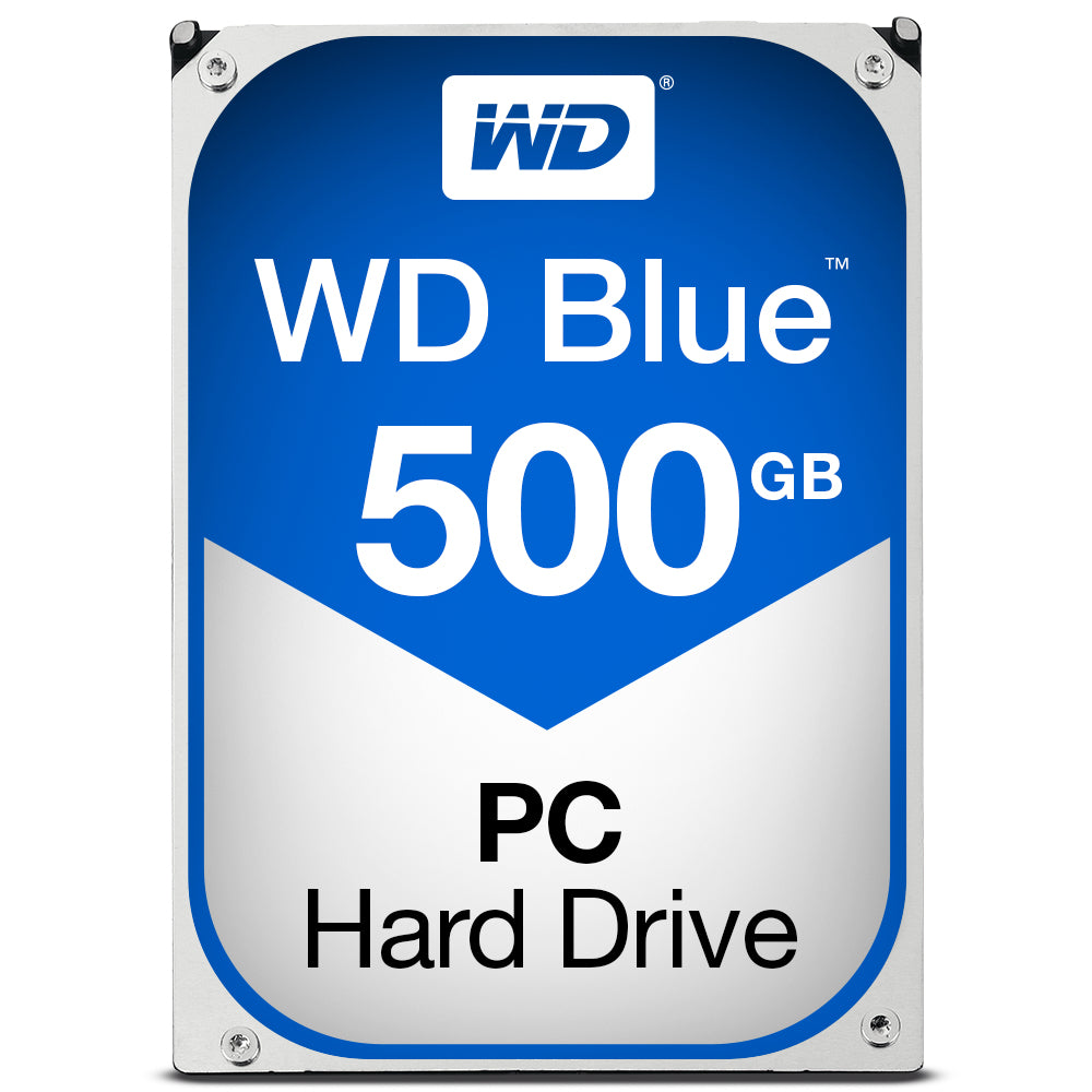 Western Digital Blue internal hard drive 500 GB 7200 RPM 32 MB 3.5" Serial ATA III  - Data Storage - Western Digital