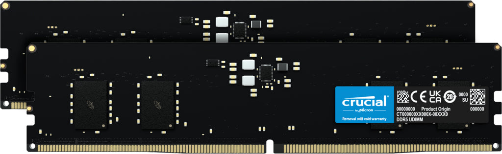 Crucial CT2K8G48C40U5 memory module 16 GB 2 x 8 GB DDR5 4800 MHz  - Computer Components - Crucial