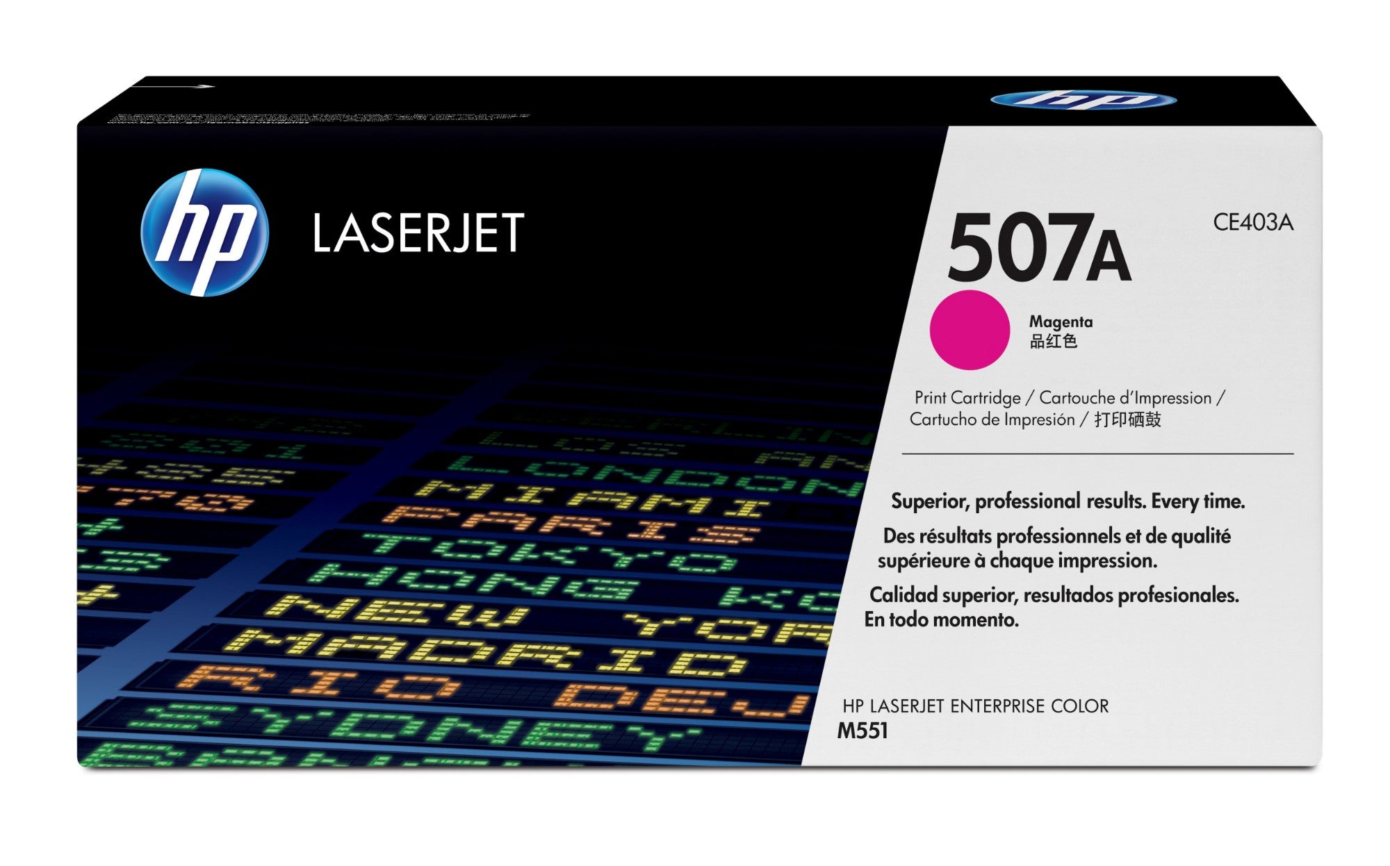 HP CE403A/507A Toner cartridge magenta, 6K pages ISO/IEC 19798 for HP LaserJet EP 500  - Printers & Scanners - HP