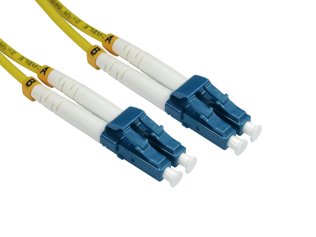 Cables Direct FB2S-LCLC-100Y fibre optic cable 10 m 2x LC Yellow  - Computer Cables - Cables Direct