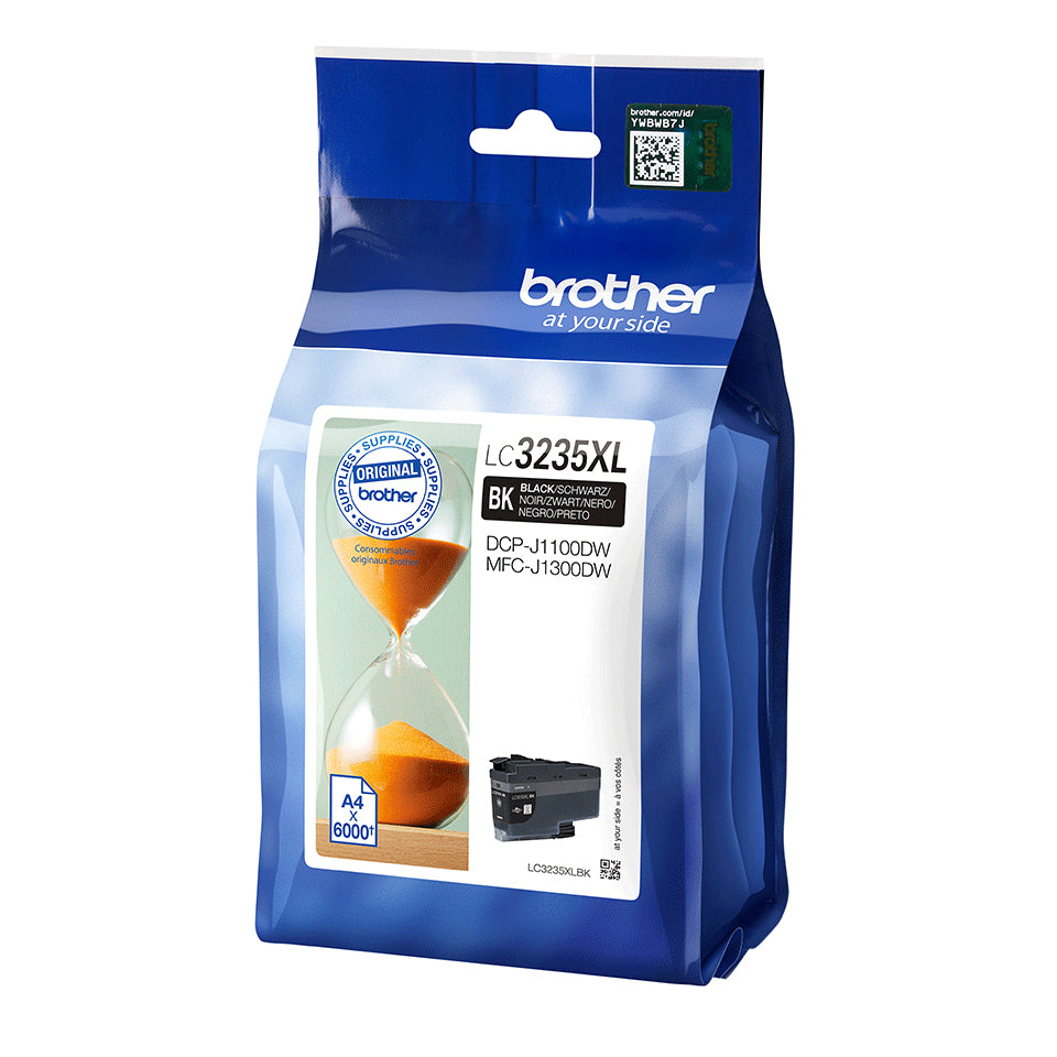 Brother LC-3235XLBK Ink cartridge black, 6K pages for Brother MFC-J 1300
