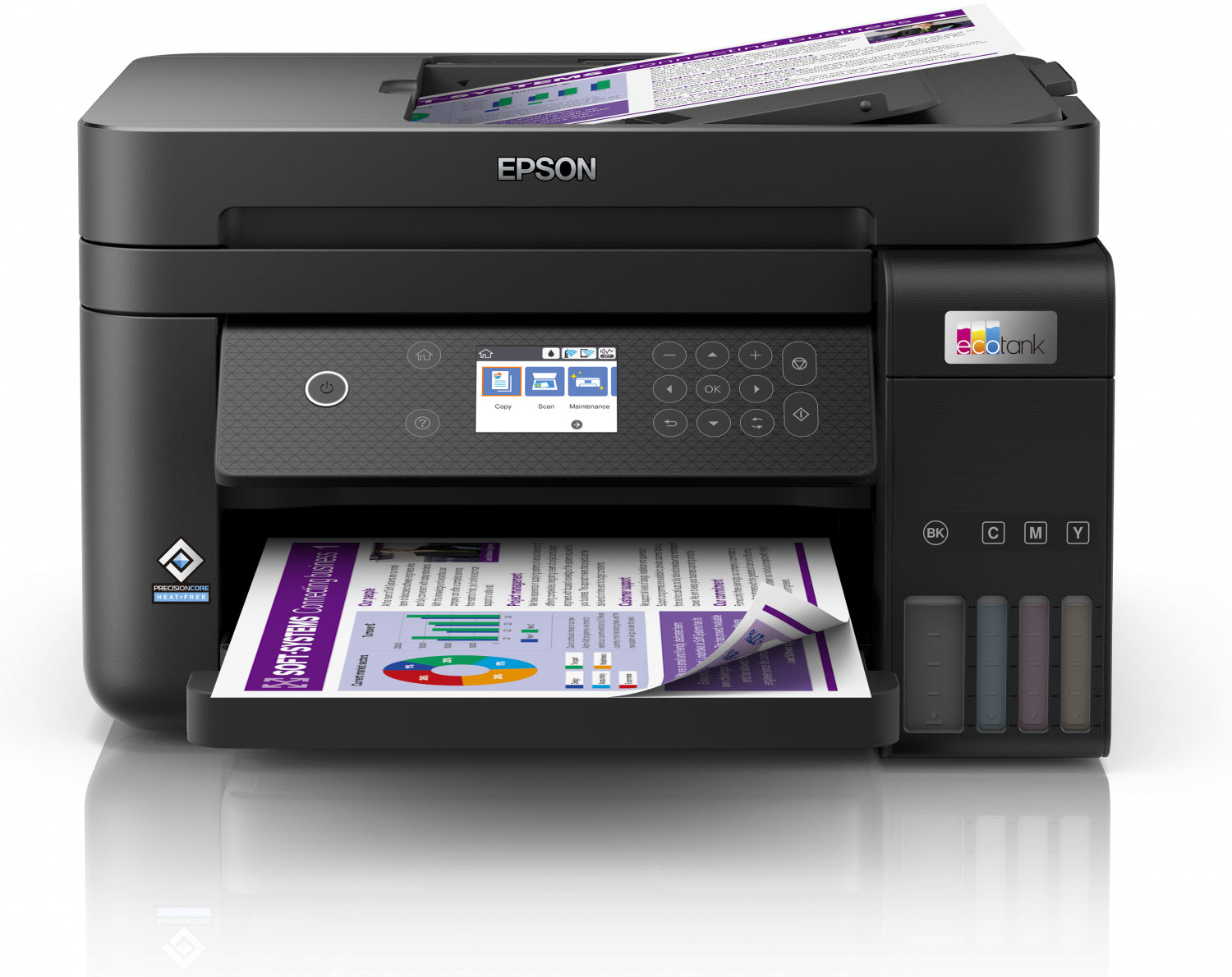 Epson EcoTank ET-3850 Inkjet A4 4800 x 1200 DPI 33 ppm Wi-Fi  - Printers & Scanners - Epson