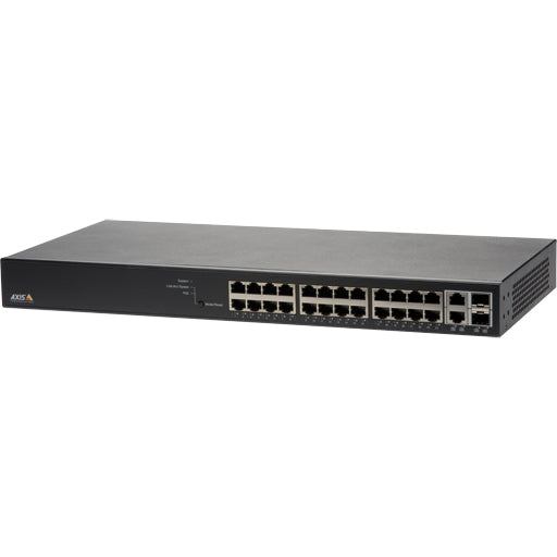 Axis 01192-003 network switch Managed Gigabit Ethernet (10/100/1000) Power over Ethernet (PoE) 1U Black  - Networking - Axis