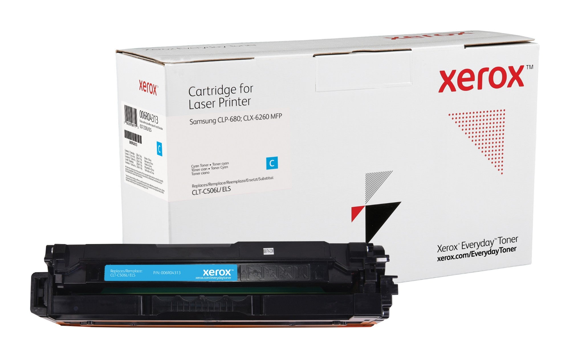Xerox 006R04313 Toner cartridge cyan, 3.5K pages (replaces Samsung C506L) for Samsung CLP-680