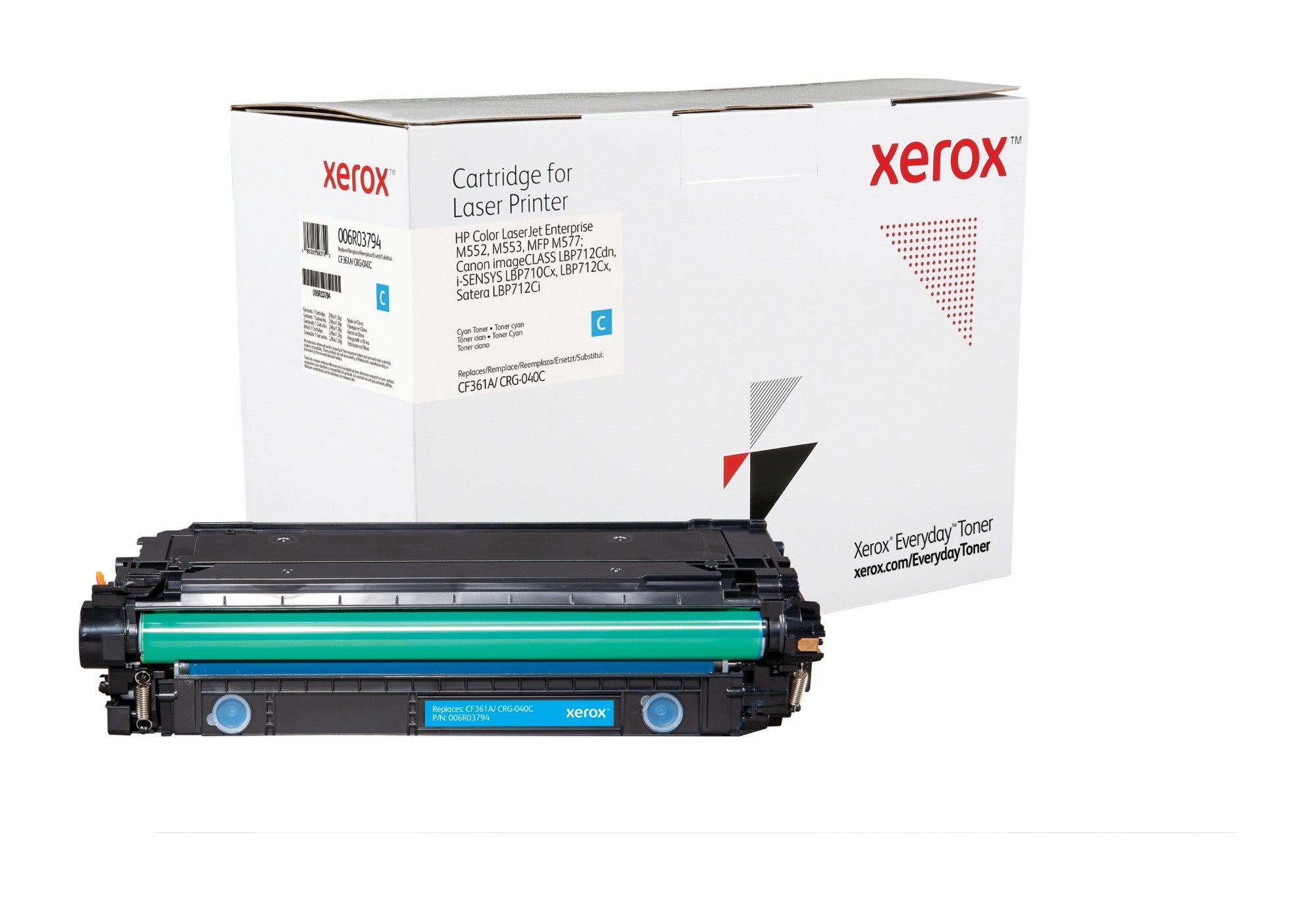 Xerox 006R03794 Toner cartridge cyan, 5K pages (replaces Canon 040C HP 508A/CF361A) for Canon LBP-710/HP CLJ M 552
