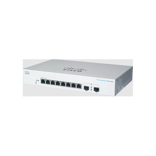 Cisco Business CBS220-8T-E-2G Smart Switch | 8 Port GE | 2x1G Small Form-Factor Pluggable (SFP) | 3-Year Limited Hardware Warranty (CBS220-8T-E-2G-UK)  - Networking - Cisco