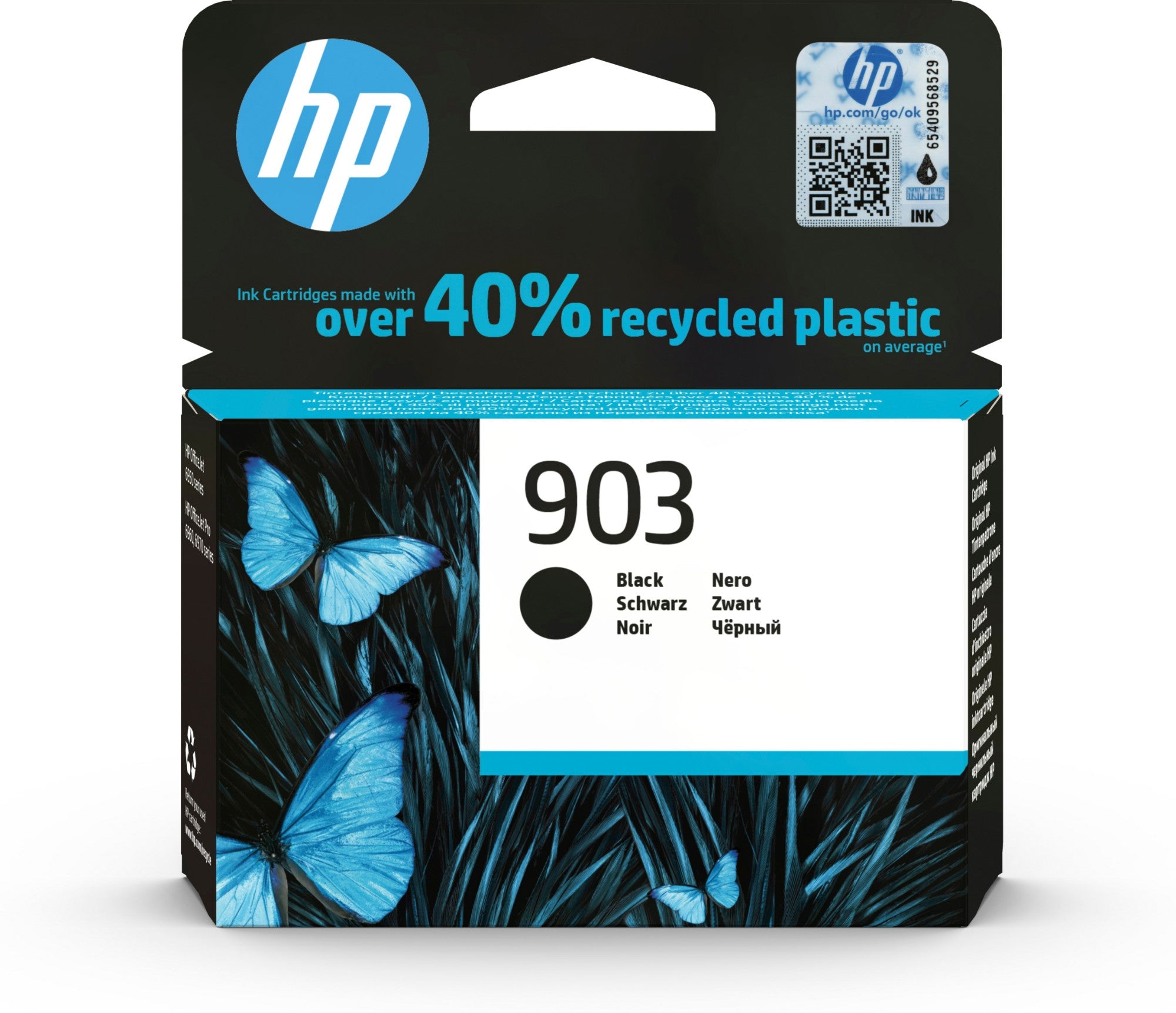 HP T6L99AE/903 Ink cartridge black, 300 pages 8ml for HP OfficeJet Pro 6860/6950  - Printers & Scanners - HP