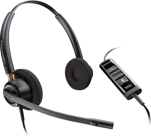 Poly EncorePro 525-M Microsoft Teams Certified USB-A Stereo Headset