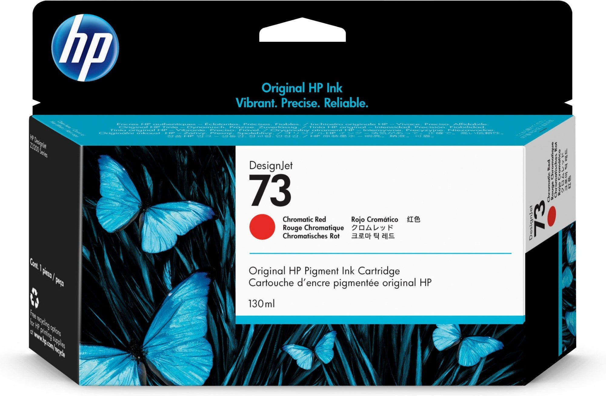 HP CD951A/73 Ink cartridge red chrom. 130ml for HP DesignJet Z 3200  - Printers & Scanners - HP