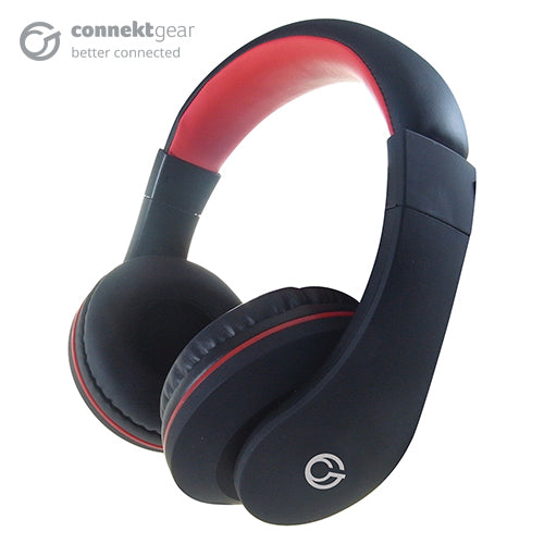 HP531 Stereo Mobile On-Ear Headset with In-Line Mic and Controller - Black/Red