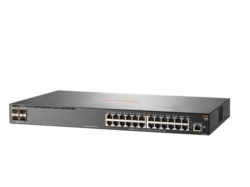 HPE Aruba Networking 2930F 24G 4SFP Managed L3 Gigabit Ethernet (10/100/1000) 1U Grey  - Networking - HPE